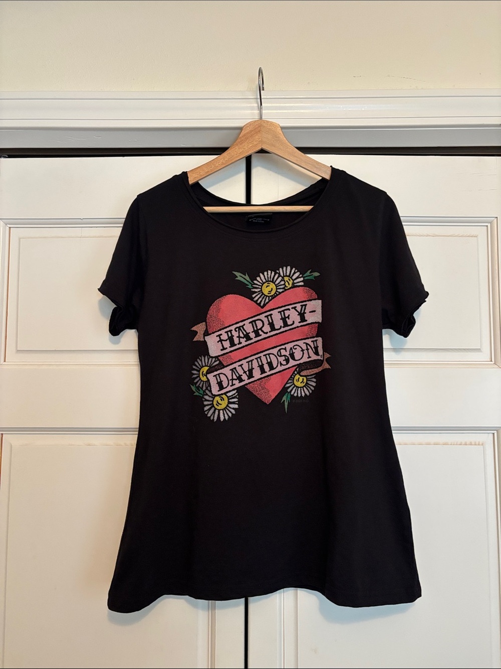 Harley-Davidson Ladies 2025 Adore Scoop Neck Tee